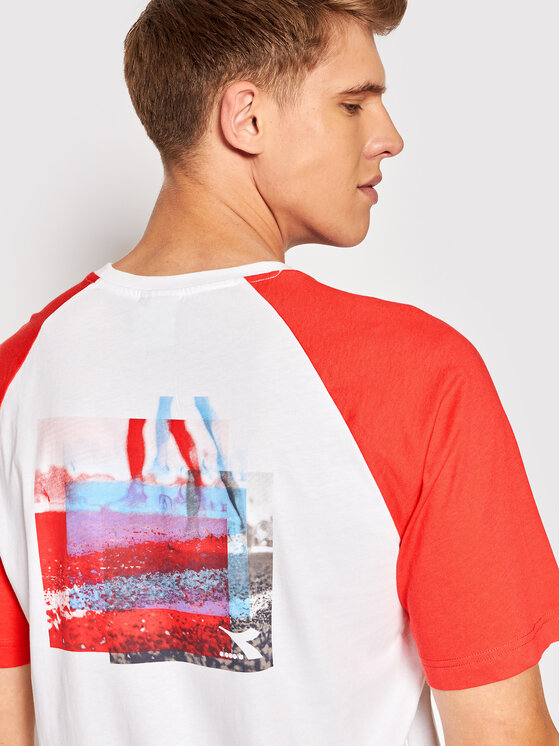 T-shirt Ss Track 102.178170 Bianco Regular Fit