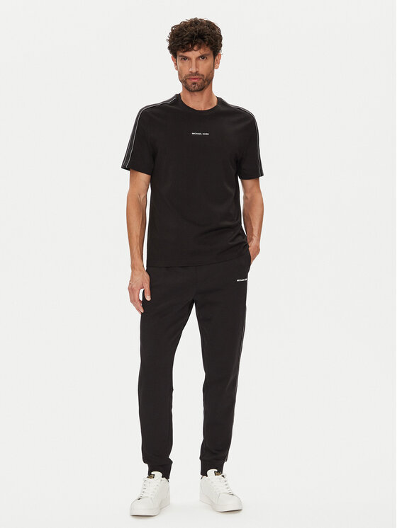 Michael Kors Michael Kors T-Shirt CT4524E1V2 Czarny Regular Fit
