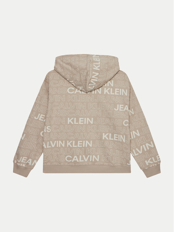Calvin Klein Jeans Calvin Klein Jeans Majica dugih rukava IB0IB02381 Siva Regular Fit