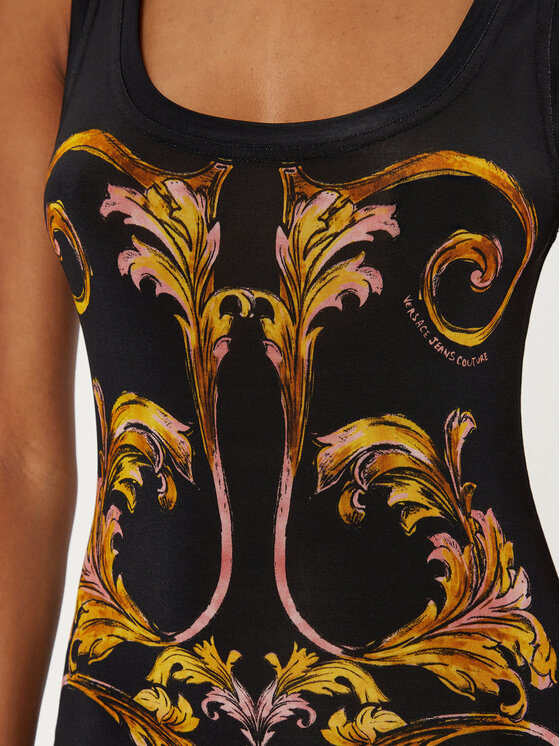 Versace Jeans Couture Versace Jeans Couture Haljina za svaki dan 78HAO9P6 Crna Slim Fit