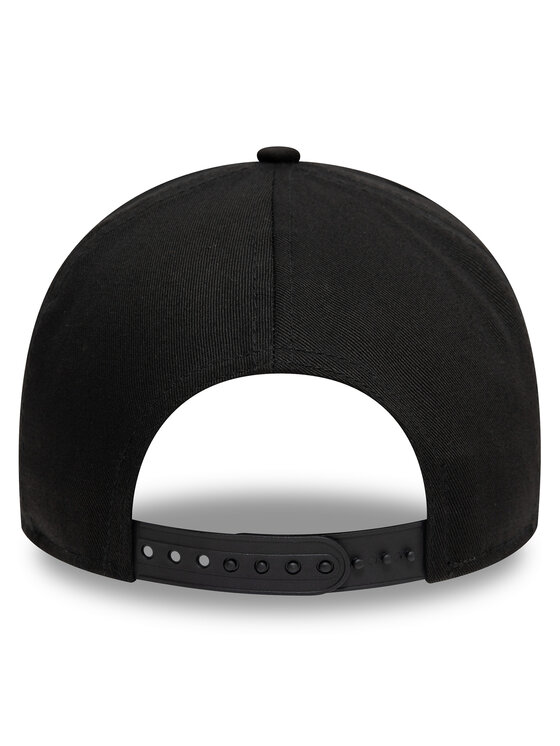 New Era New Era Cepure ar nagu Chicago Bulls Metallic 9FORTY A-Frame 60595211 Melns