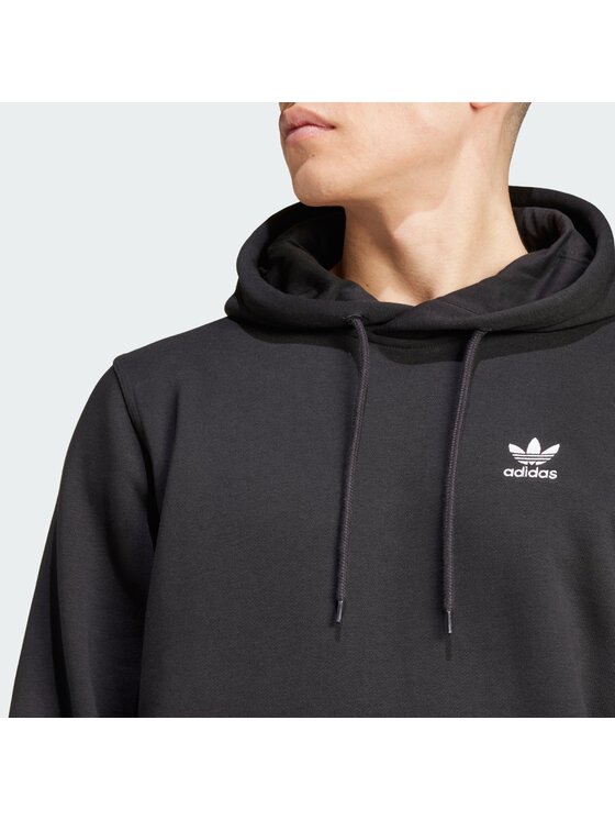 adidas adidas Світшот Trefoil Essentials IY4930 Чорний Regular Fit