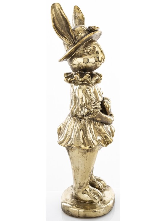 MIAhome MIAhome Figurka króliczka MALJUNA-4 big Złoty
