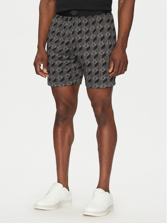 HUGO HUGO Pantaloni scurți pijama Jo 50540070 Gri Regular Fit