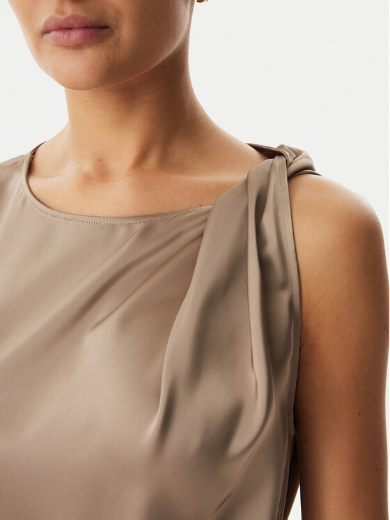 HUGO HUGO Coctailkleid Koberi 50566963 Hellbraun Regular Fit