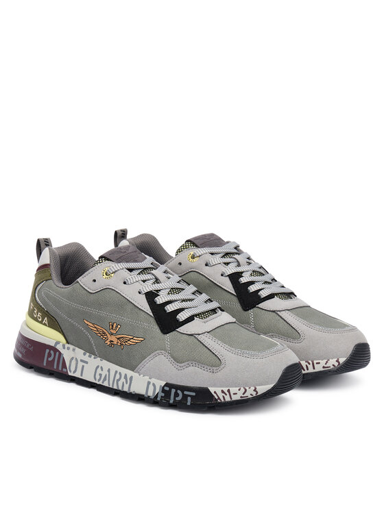 Aeronautica Militare Aeronautica Militare Tenisice 252SC0276UCT03380 Siva