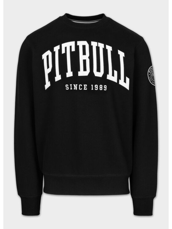 PITBULL PITBULL Bluza NORTON Czarny Regular Fit