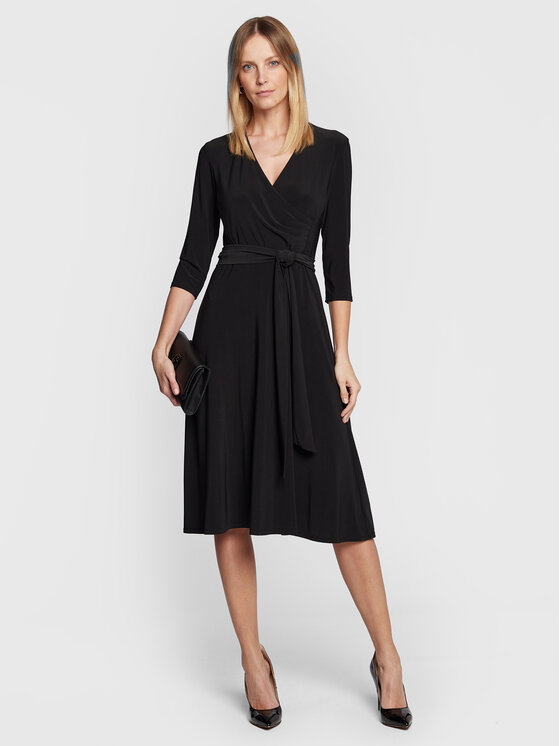 LAUREN RALPH LAUREN Lauren Ralph Lauren Sukienka codzienna 250769904 Czarny Regular Fit