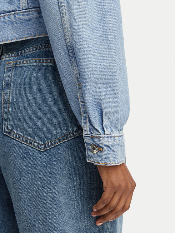 HUGO HUGO Giacca di jeans Galatea 50557043 Azzurro chiaro Regular Fit