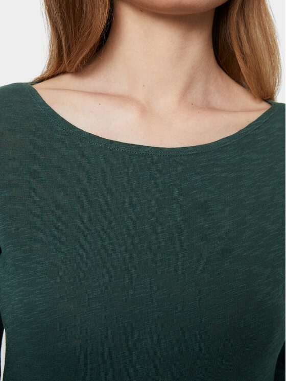 Marc O'Polo Marc O'Polo Bluza 406 2261 52199 Zelena Slim Fit