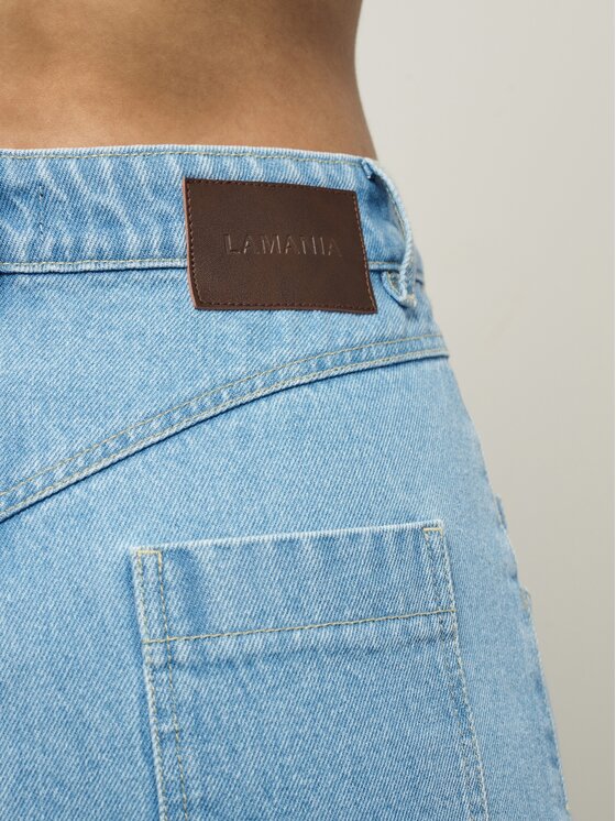 La Mania La Mania Gonna MAXI Blu Classic Fit