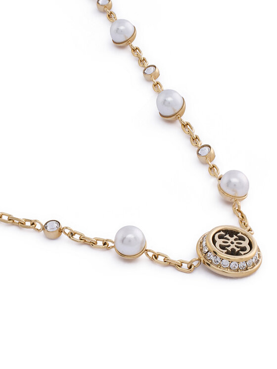 Guess Guess Naszyjnik JUBN05 515JW Złoty