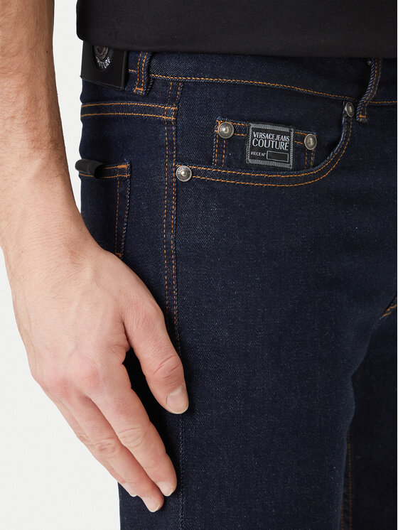 Versace Jeans Couture Versace Jeans Couture Farmer 80GAB5K0 DW042 Sötétkék Skinny Fit