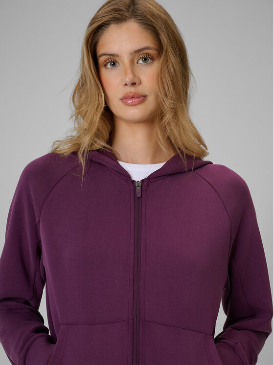 4F 4F Bluza ESSENTIAL Fioletowy Regular Fit