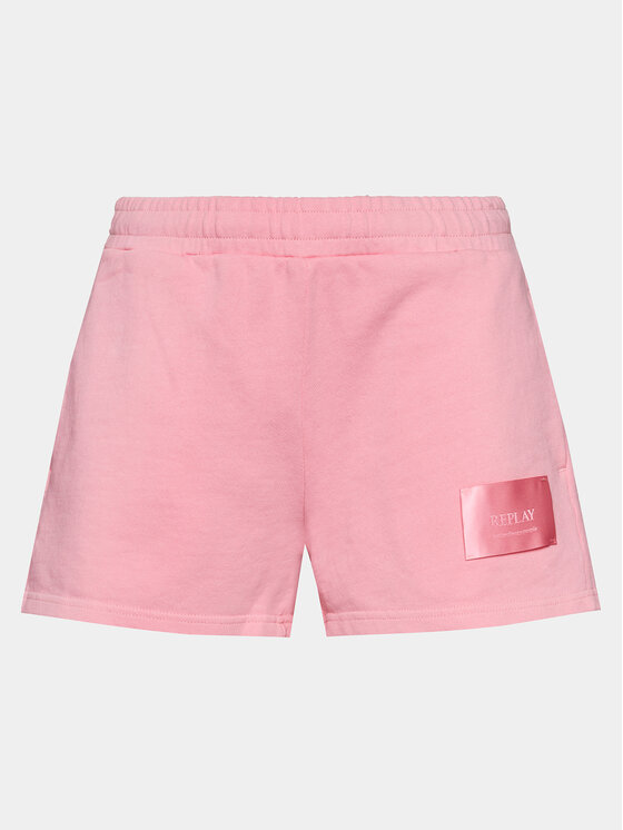REPLAY Replay Спортни шорти W8047B.000.23650P Розов Regular Fit