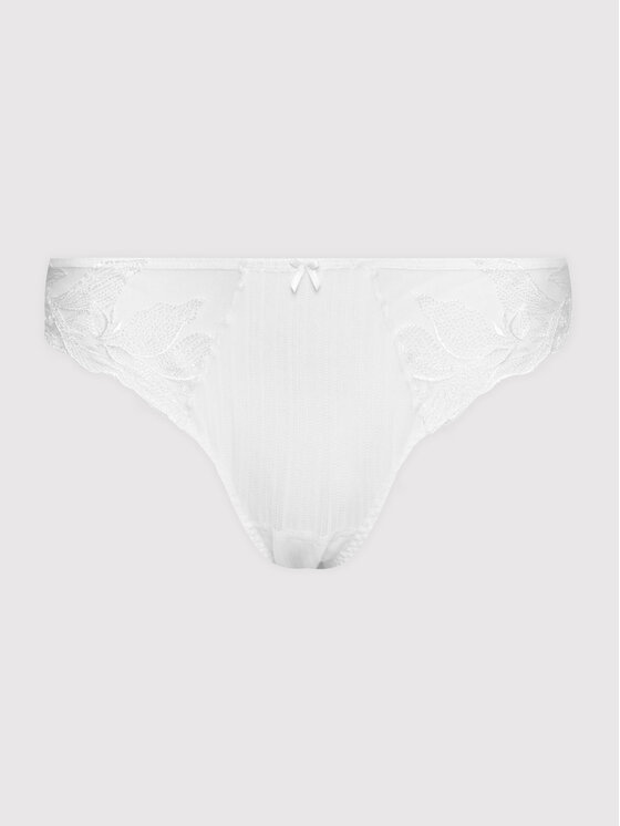 Aubade Aubade Klasične spodnje hlačke Fleur De Tatto TB27-6 Bela