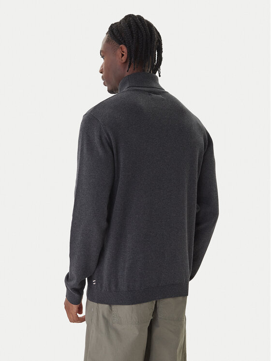 Jack & Jones Jack & Jones Krekls ar augstu apkakli Basic 12287649 Melns Regular Fit