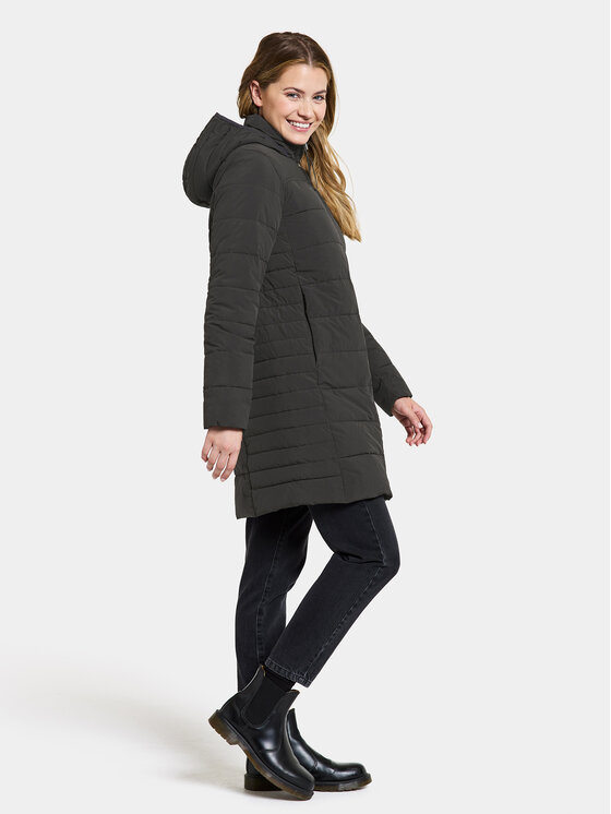 Didriksons Didriksons Zimska jakna Katrin Wns Parka 505088 Črna Standard Fit