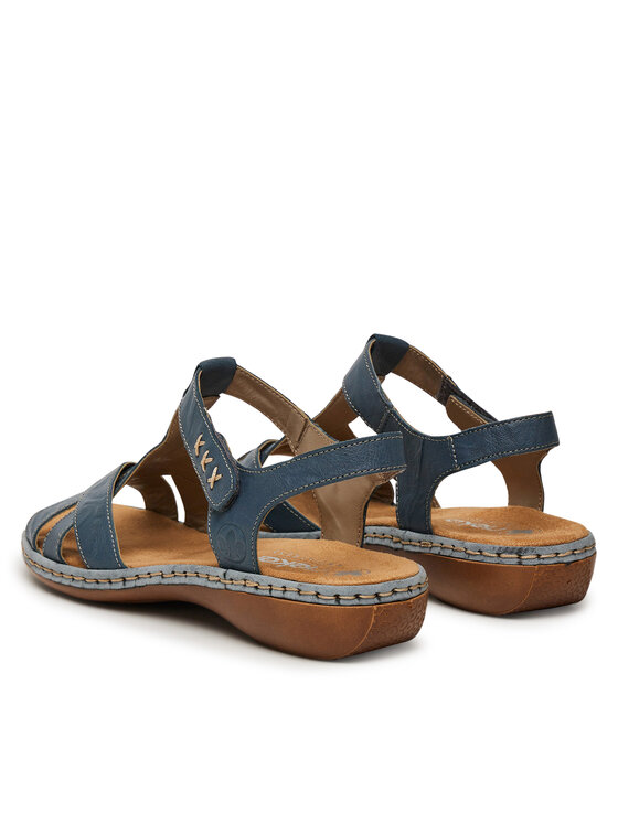 Rieker Rieker Sandali 65919-12 Modra
