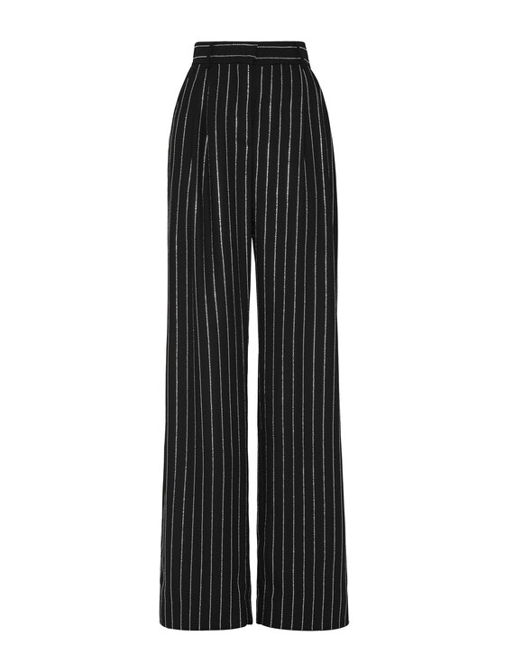 PHILIPP PLEIN PHILIPP PLEIN Spodnie materiałowe 20743 Czarny Regular Fit