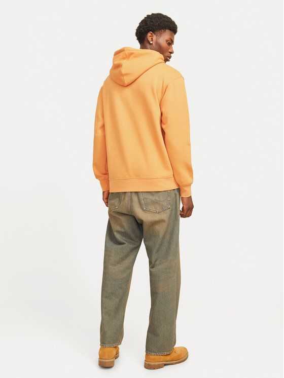 Jack&Jones Jack&Jones Majica dugih rukava Vesterbro 12241687 Narančasta Relaxed Fit