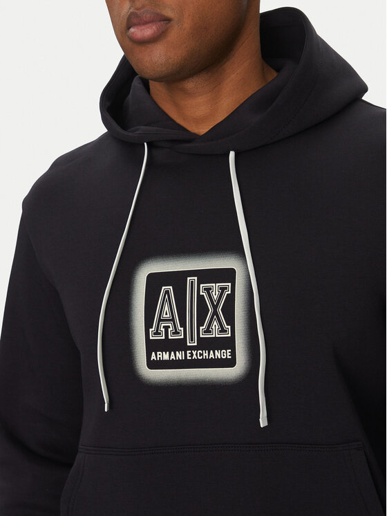 Armani Exchange Armani Exchange Majica dugih rukava XM000482 AF10818 UB101 Tamnoplava Regular Fit