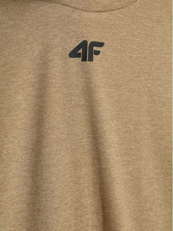 4F 4F Koszulka techniczna GOLDEN WARRIOR Złoty Regular Fit