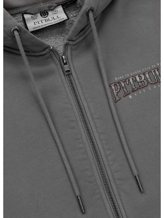 PITBULL PITBULL Bluza AUTOMATIC Szary Regular Fit