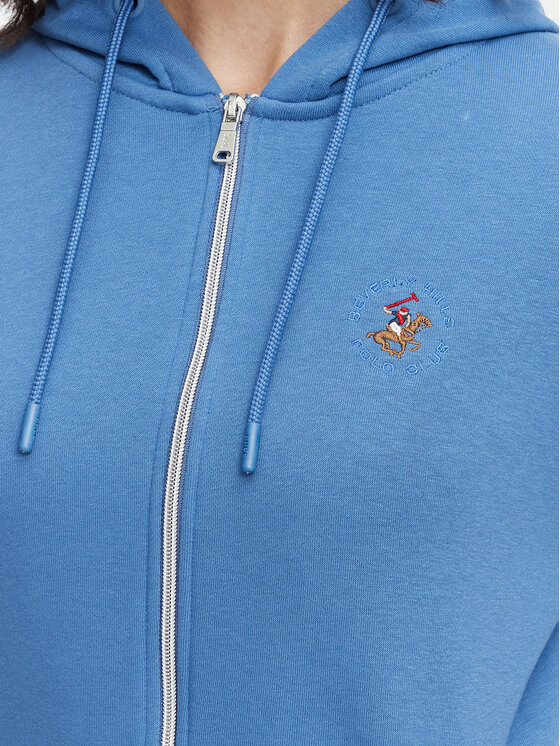 Beverly Hills Polo Club Beverly Hills Polo Club Bluza P-SS26W-F546540 Niebieski Regular Fit