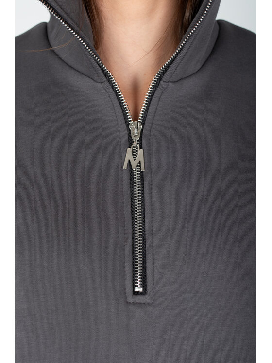 MANDRAGORA MANDRAGORA Felpa Giraffe Grigio Oversize