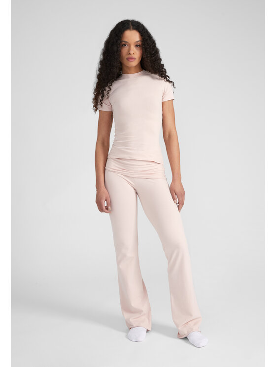 Style Republic Style Republic Legginsy Foldover Pants Różowy jasny Athletic Fit
