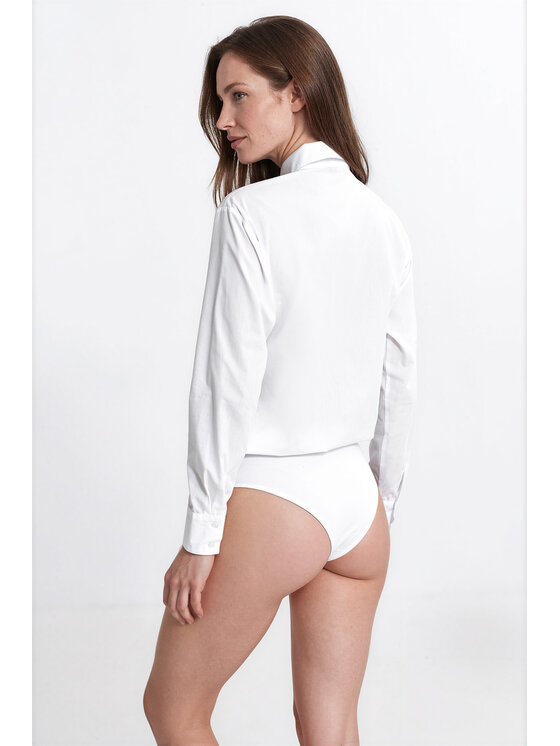 NIFE NIFE Košile K106 Bílá Regular Fit