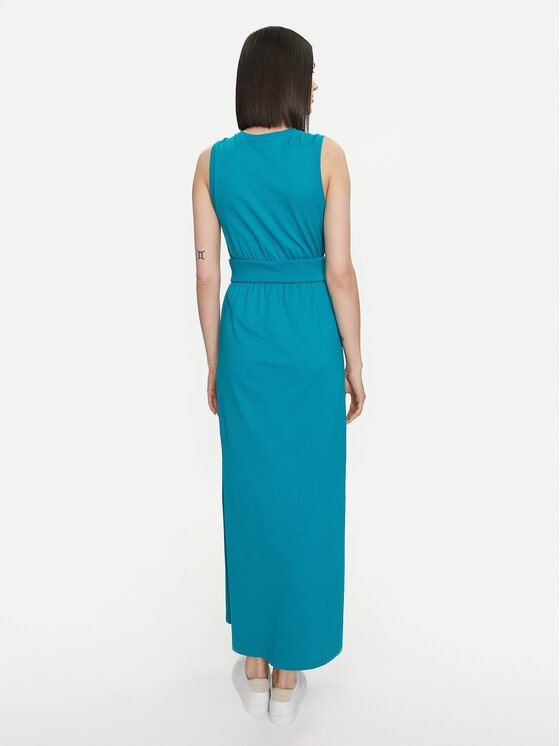 United Colors Of Benetton United Colors Of Benetton Rochie de vară 3L3XDV01G Verde Regular Fit