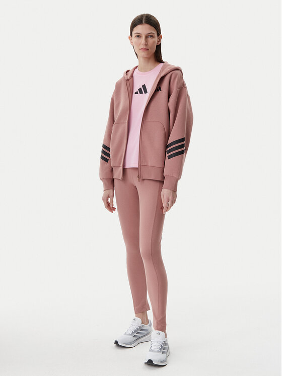 adidas adidas Bluza Future Icons 3-Stripes JE0177 Różowy Regular Fit