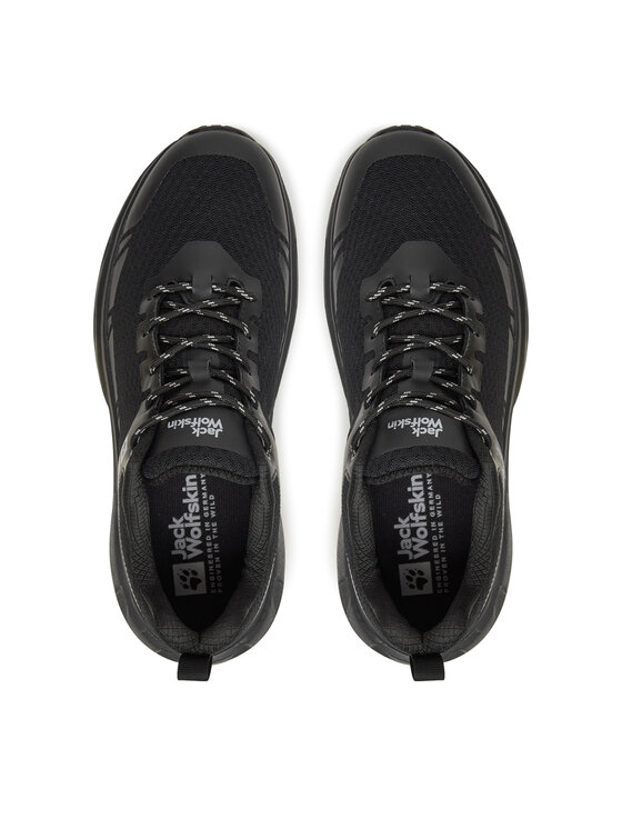 Jack Wolfskin Jack Wolfskin Sneakersy Hike Ventura Lite Xt Vent Low A64206 Čierna