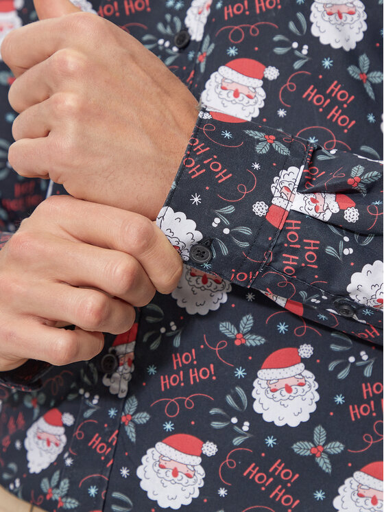 Only & Sons Only & Sons Košeľa 22031026 Tmavomodrá Slim Fit
