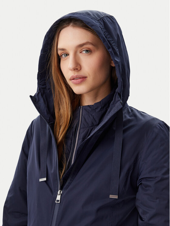 Olsen Olsen Prechodná bunda 15101403 Tmavomodrá Regular Fit