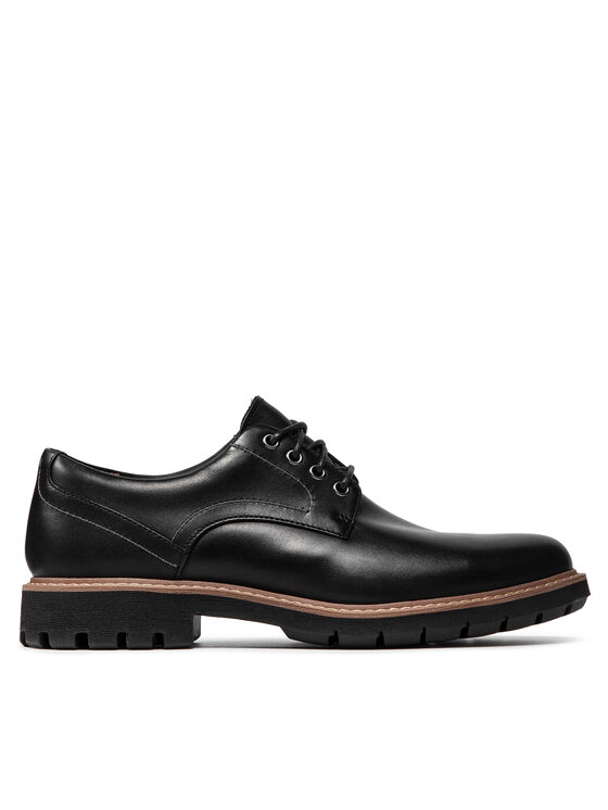 Pantofi Clarks Batcombe Hall 261275497 Black Leather