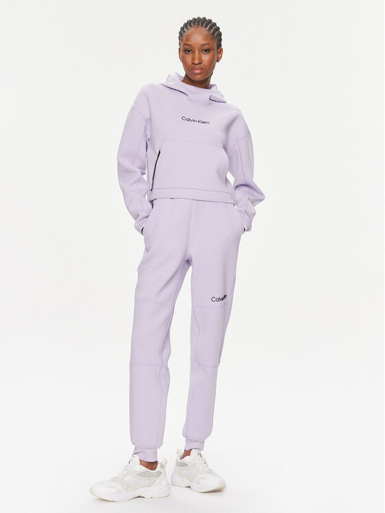 Calvin Klein Performance Calvin Klein Performance Долнище анцуг 00GWF3P636 Виолетов Relaxed Fit