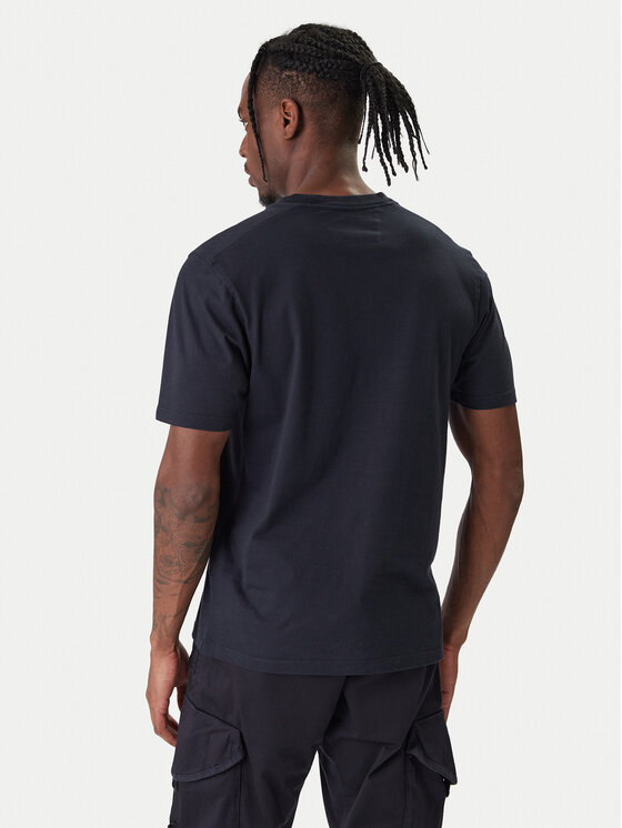 C.P. Company C.P. Company T-Shirt 20CMTS141A110579W Granatowy Regular Fit