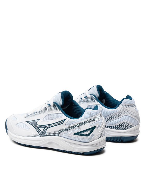 Mizuno Mizuno Încălțăminte pentru sporturi de interior Stealth Star 2 Jr X1GC2307 Alb