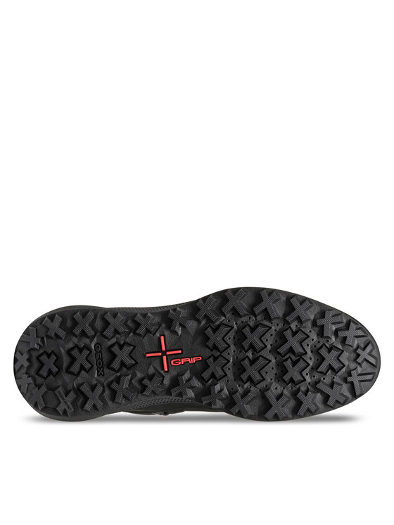 Geox Geox Šnurovacia obuv U Pg1X B Abx U46E0C 0FF11 C9999 Čierna