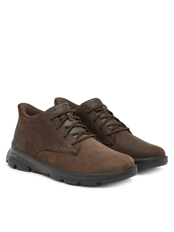 Skechers Skechers Kotníková obuv Arch Fit Garza 205514 COC Hnědá
