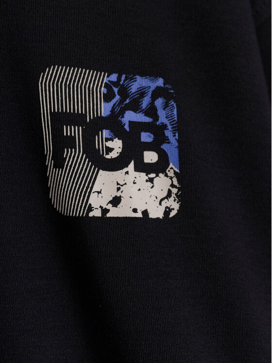4F 4F Longsleeve FOB Czarny Loose Fit