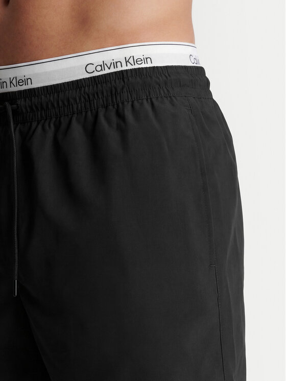 Calvin Klein Swimwear Calvin Klein Swimwear Úszónadrág LV00N61023 Fekete Regular Fit