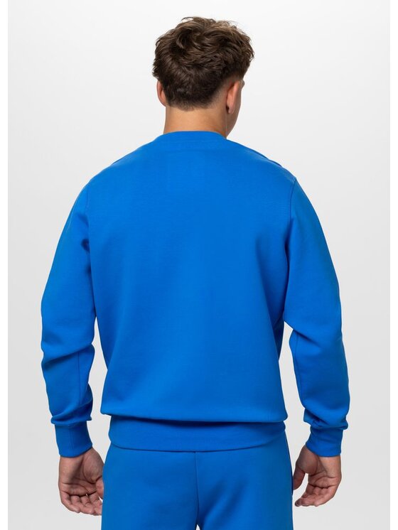 PITBULL PITBULL Bluza CHARGER Niebieski Regular Fit