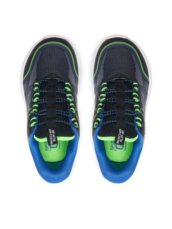 Skechers Skechers Sneakersy Microspec Velocity - Grid-Shift 404220N Czarny