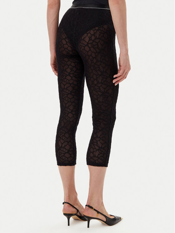 PINKO PINKO Hlače 105226 A2M5 Crna Slim Fit
