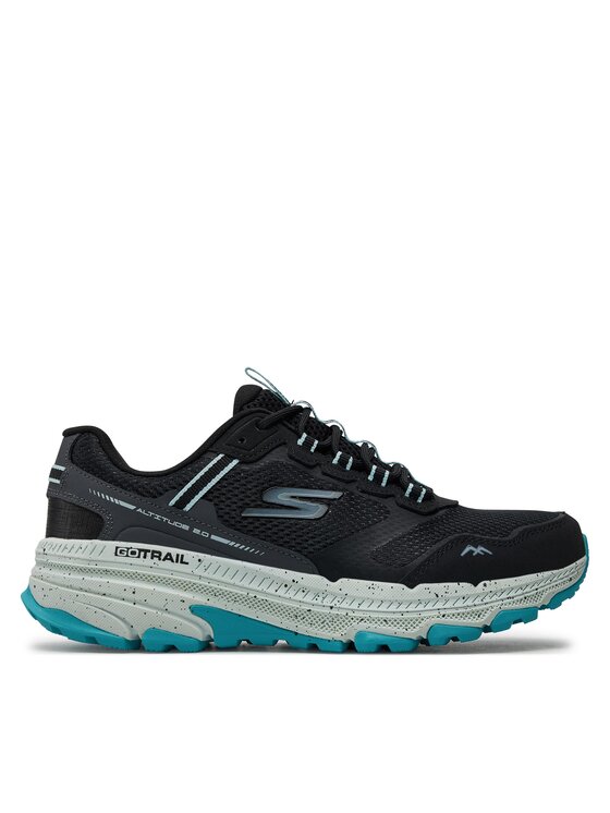 skechers chaussures de running go run trail altitude 2.0-ravine 129525/bkaq noir