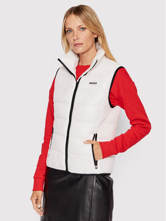 Hugo Vestă Fandicia 1 50473679 Alb Regular Fit 50473679 imagine noua